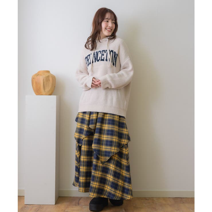 フーディーモールニット | RETRO GIRL | 詳細画像15 