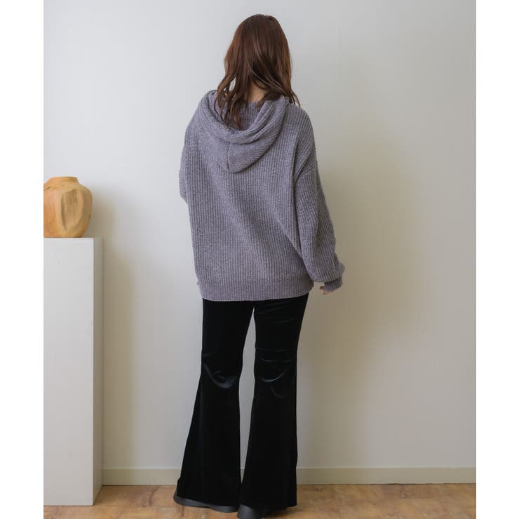 フーディーモールニット | RETRO GIRL | 詳細画像27 