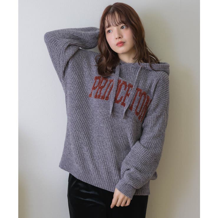 フーディーモールニット | RETRO GIRL | 詳細画像29 