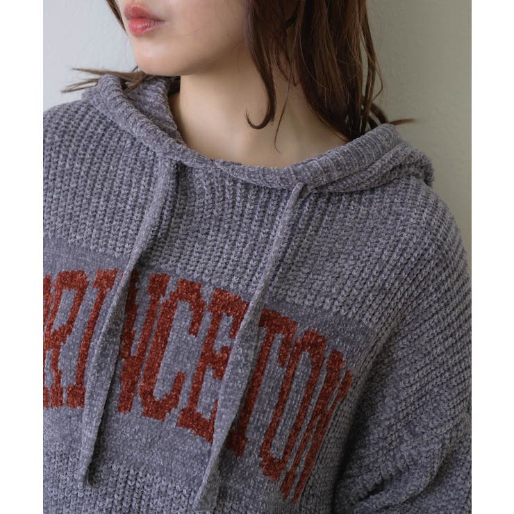 フーディーモールニット | RETRO GIRL | 詳細画像33 