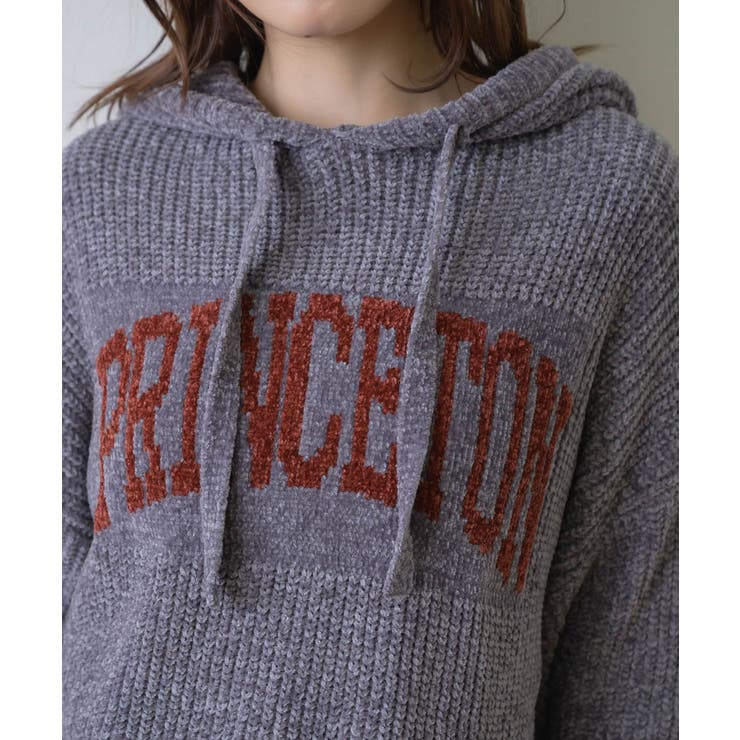 フーディーモールニット | RETRO GIRL | 詳細画像34 