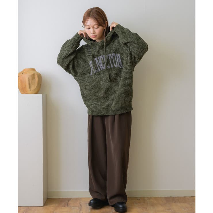 フーディーモールニット | RETRO GIRL | 詳細画像6 