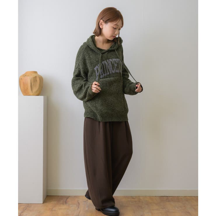 フーディーモールニット | RETRO GIRL | 詳細画像7 