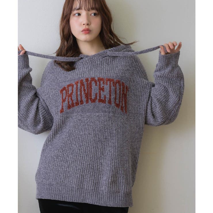 GRY0 | フーディーモールニット | RETRO GIRL