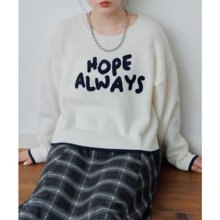 WHT4 | サガラ刺繍ロゴNT | RETRO GIRL