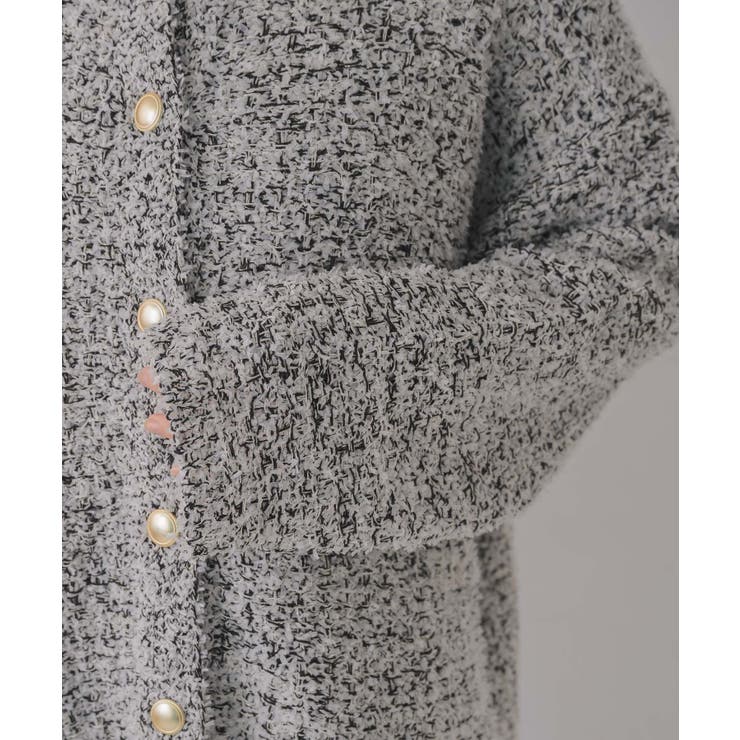 ツイードニットBIGカーデ | RETRO GIRL | 詳細画像24 