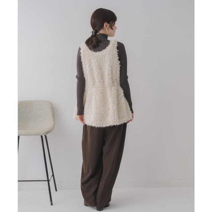 ボアペプラムベスト | RETRO GIRL | 詳細画像12 