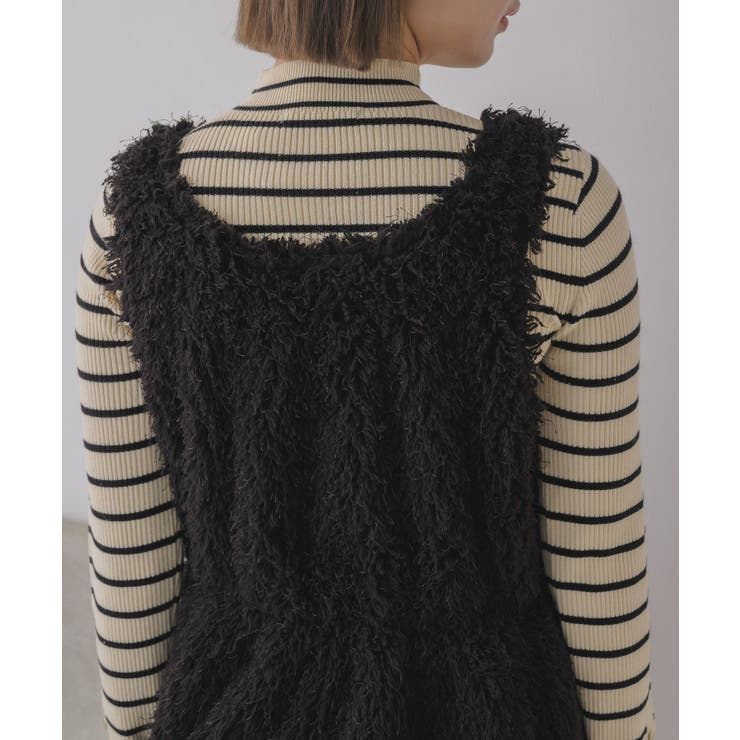 ボアペプラムベスト | RETRO GIRL | 詳細画像20 