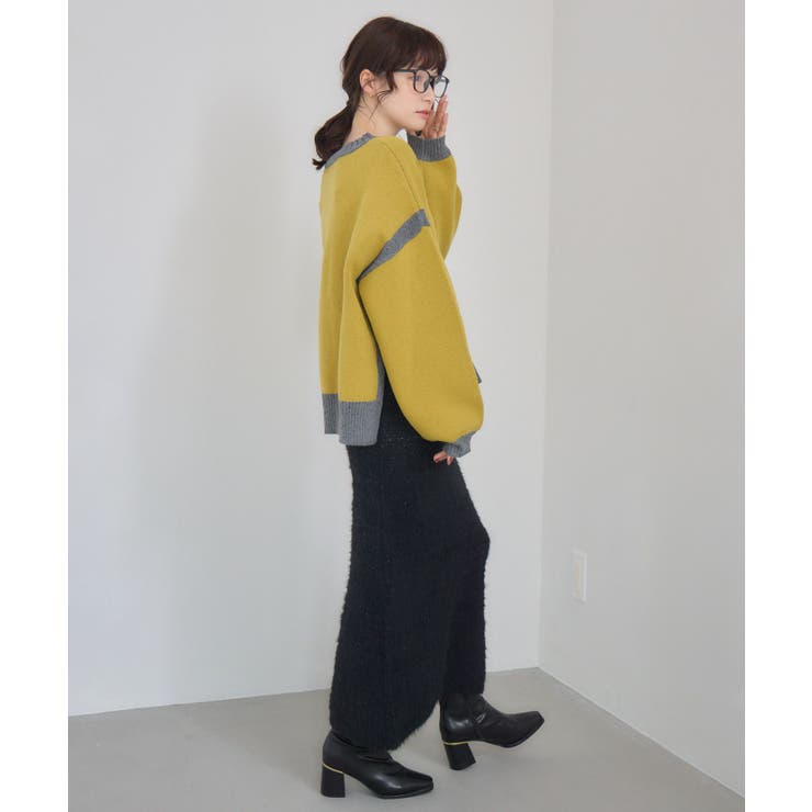 ラメシャギーニットSK | RETRO GIRL | 詳細画像3 