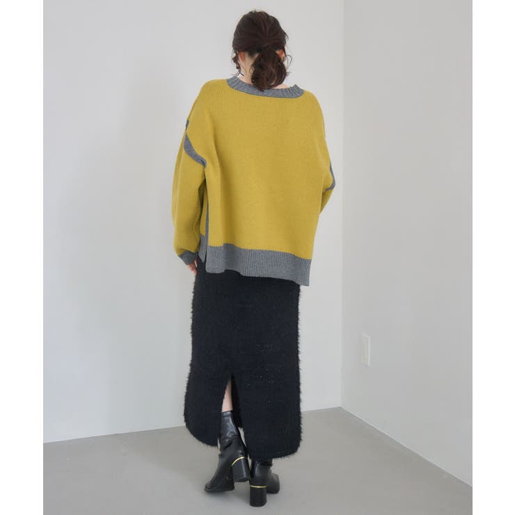 ラメシャギーニットSK | RETRO GIRL | 詳細画像4 