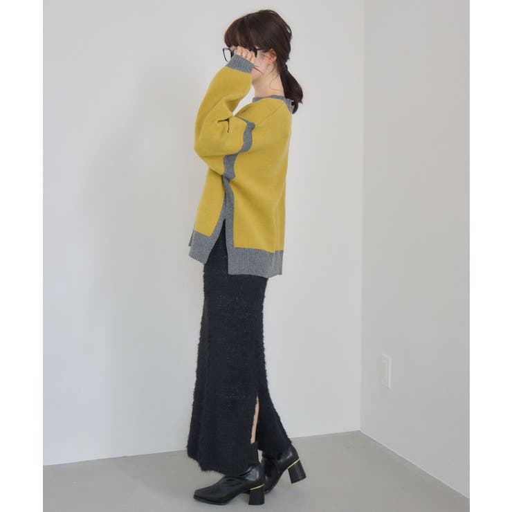 ラメシャギーニットSK | RETRO GIRL | 詳細画像5 