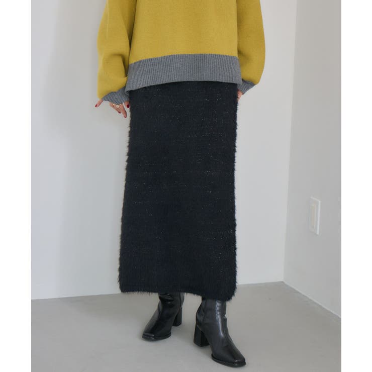 ラメシャギーニットSK | RETRO GIRL | 詳細画像6 