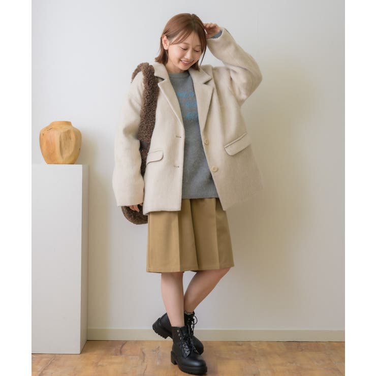 起毛ハーフPT | RETRO GIRL | 詳細画像10 