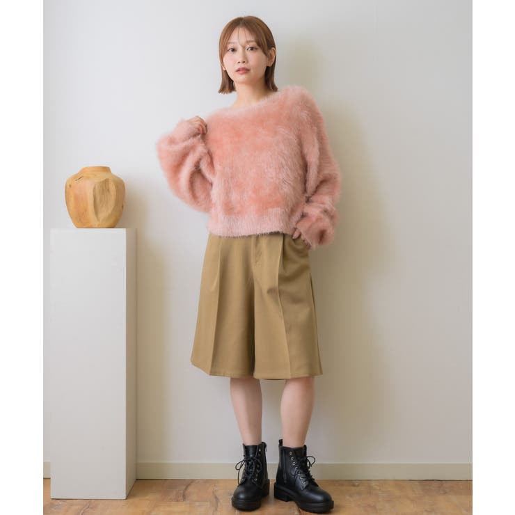 起毛ハーフPT | RETRO GIRL | 詳細画像2 