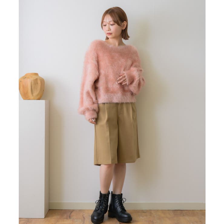 起毛ハーフPT | RETRO GIRL | 詳細画像3 