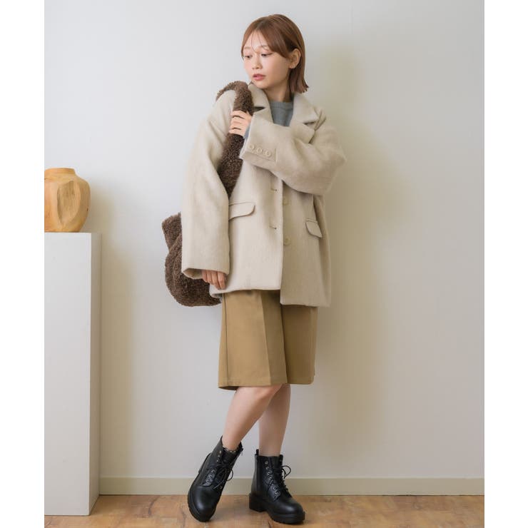 起毛ハーフPT | RETRO GIRL | 詳細画像9 