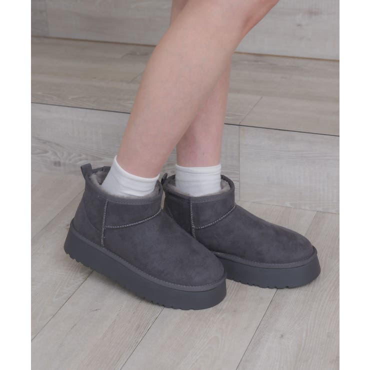 GRY1 | ショートムートン | RETRO GIRL