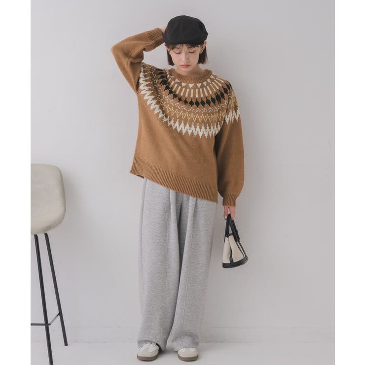 求心柄ニット | RETRO GIRL | 詳細画像12 