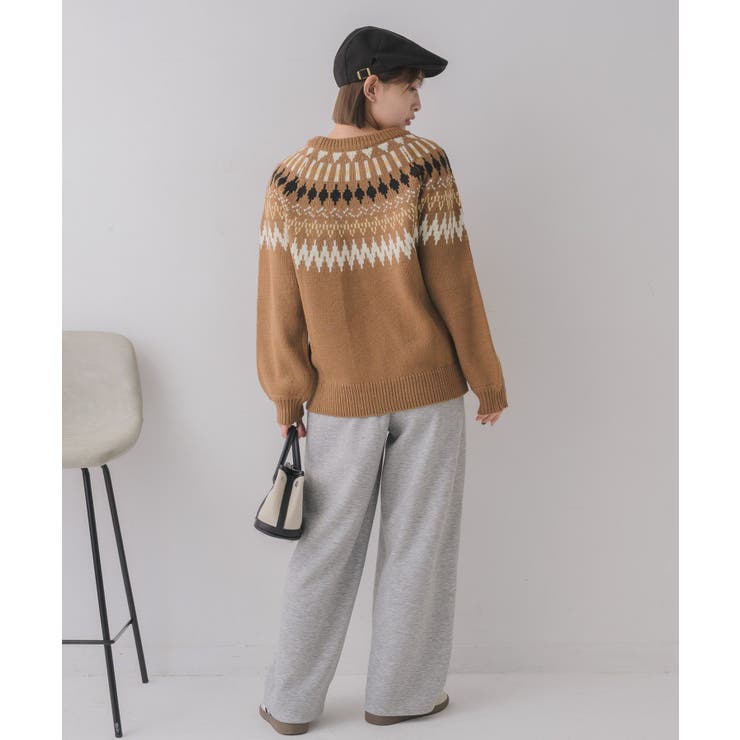 求心柄ニット | RETRO GIRL | 詳細画像14 