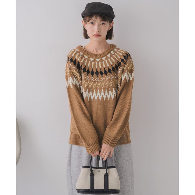 求心柄ニット | RETRO GIRL | 詳細画像16 