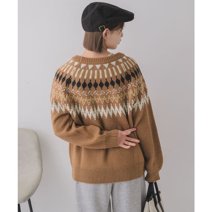 求心柄ニット | RETRO GIRL | 詳細画像18 