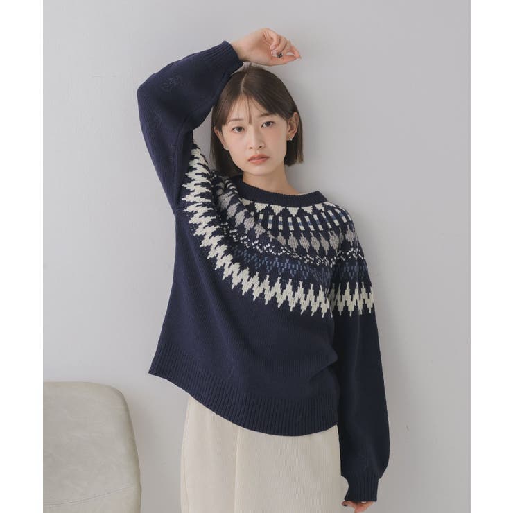 求心柄ニット | RETRO GIRL | 詳細画像20 