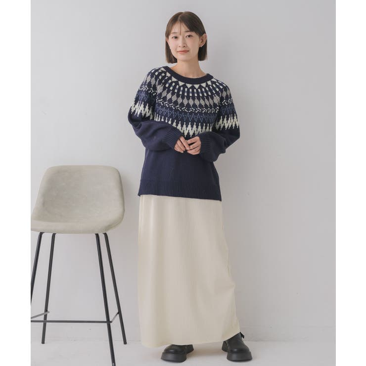 求心柄ニット | RETRO GIRL | 詳細画像21 