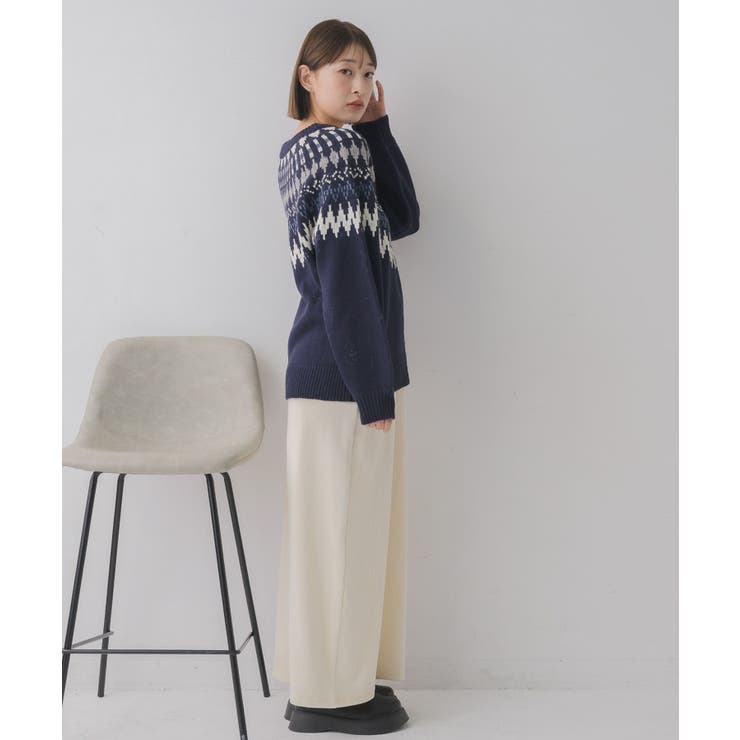 求心柄ニット | RETRO GIRL | 詳細画像22 