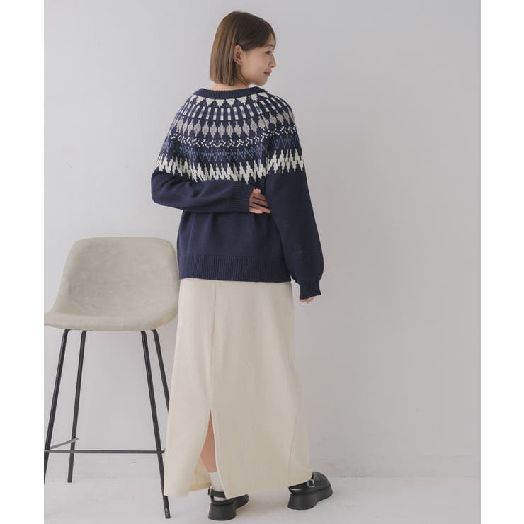 求心柄ニット | RETRO GIRL | 詳細画像23 