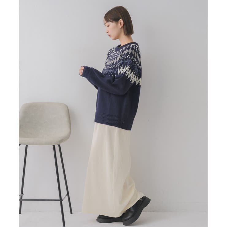 求心柄ニット | RETRO GIRL | 詳細画像24 