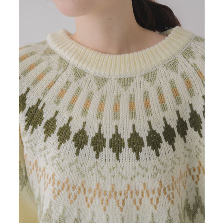 求心柄ニット | RETRO GIRL | 詳細画像29 