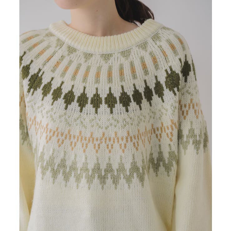 求心柄ニット | RETRO GIRL | 詳細画像30 