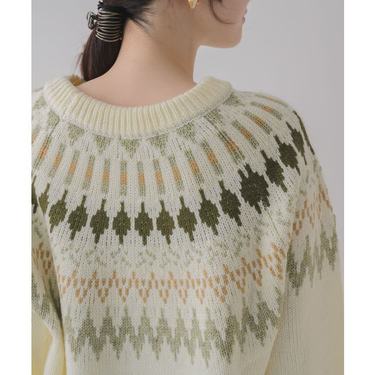 求心柄ニット | RETRO GIRL | 詳細画像33 