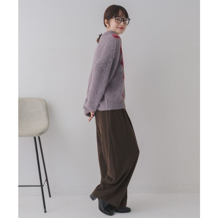 アーガイルポロニット | RETRO GIRL | 詳細画像24 