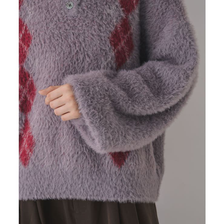 アーガイルポロニット | RETRO GIRL | 詳細画像33 