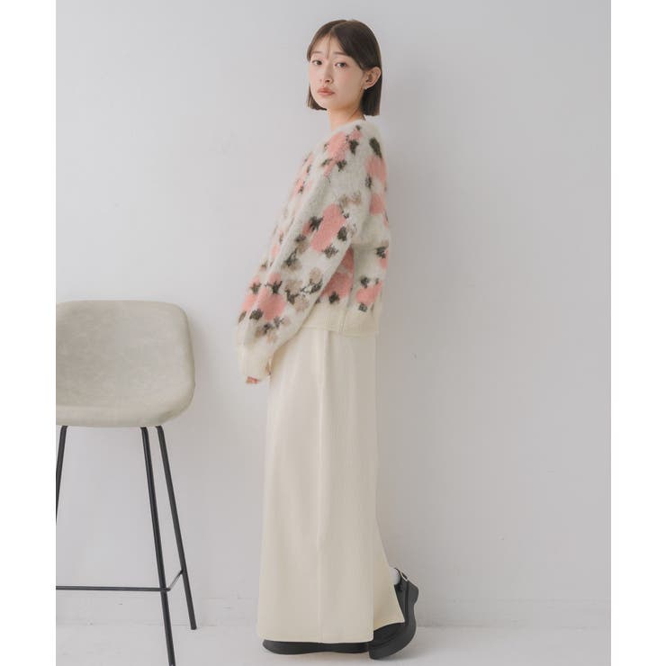 花柄起毛NTカーデ | RETRO GIRL | 詳細画像15 