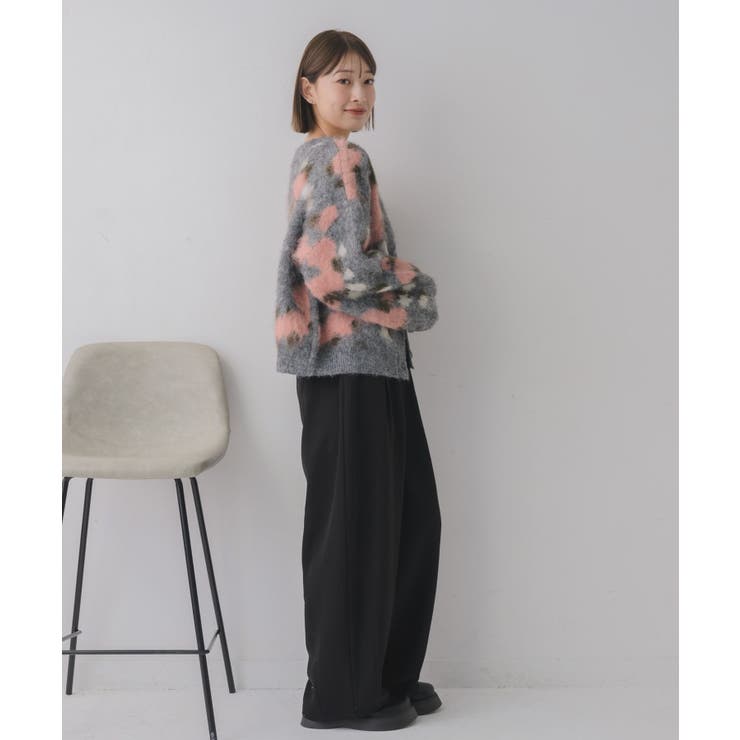 花柄起毛NTカーデ | RETRO GIRL | 詳細画像22 