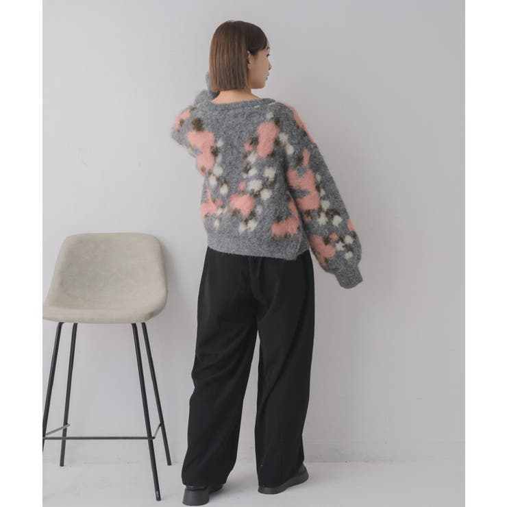 花柄起毛NTカーデ | RETRO GIRL | 詳細画像23 