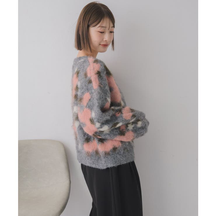 花柄起毛NTカーデ | RETRO GIRL | 詳細画像26 