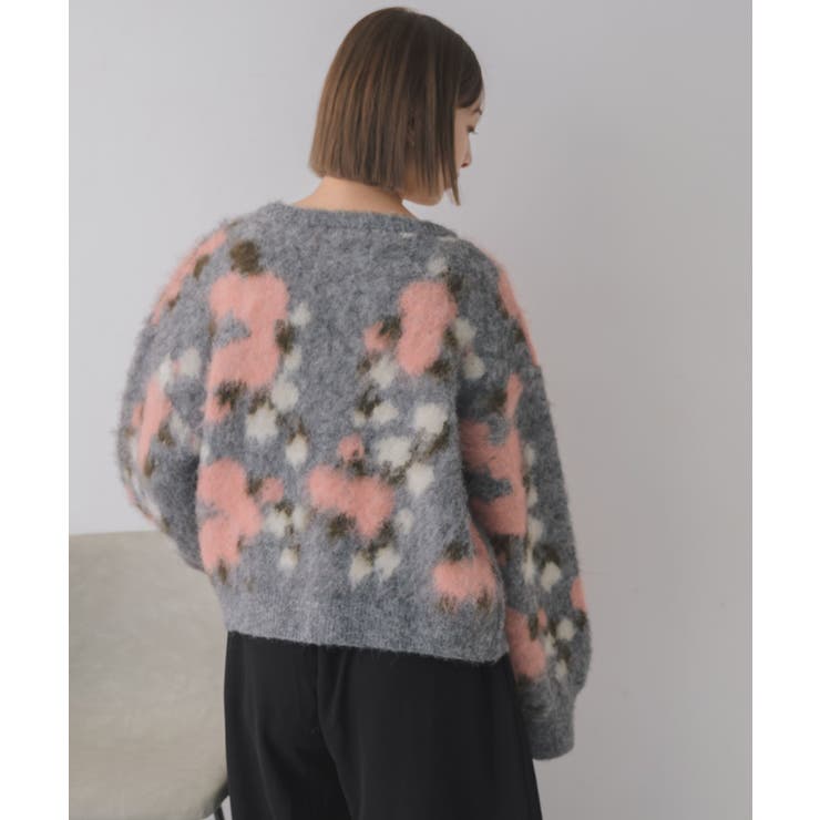 花柄起毛NTカーデ | RETRO GIRL | 詳細画像27 