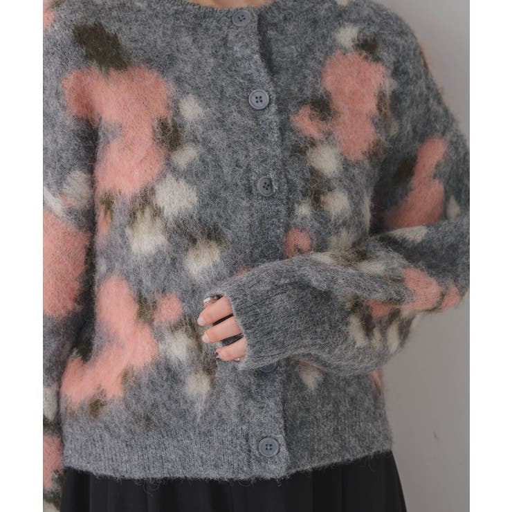 花柄起毛NTカーデ | RETRO GIRL | 詳細画像30 