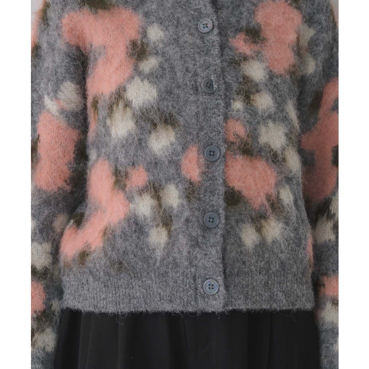 花柄起毛NTカーデ | RETRO GIRL | 詳細画像31 