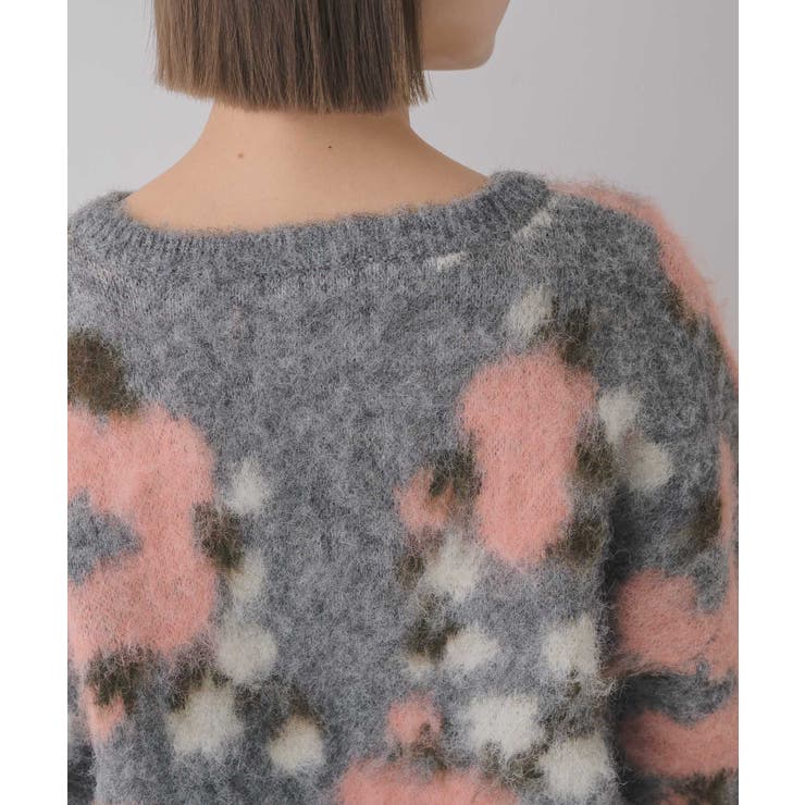 花柄起毛NTカーデ | RETRO GIRL | 詳細画像32 