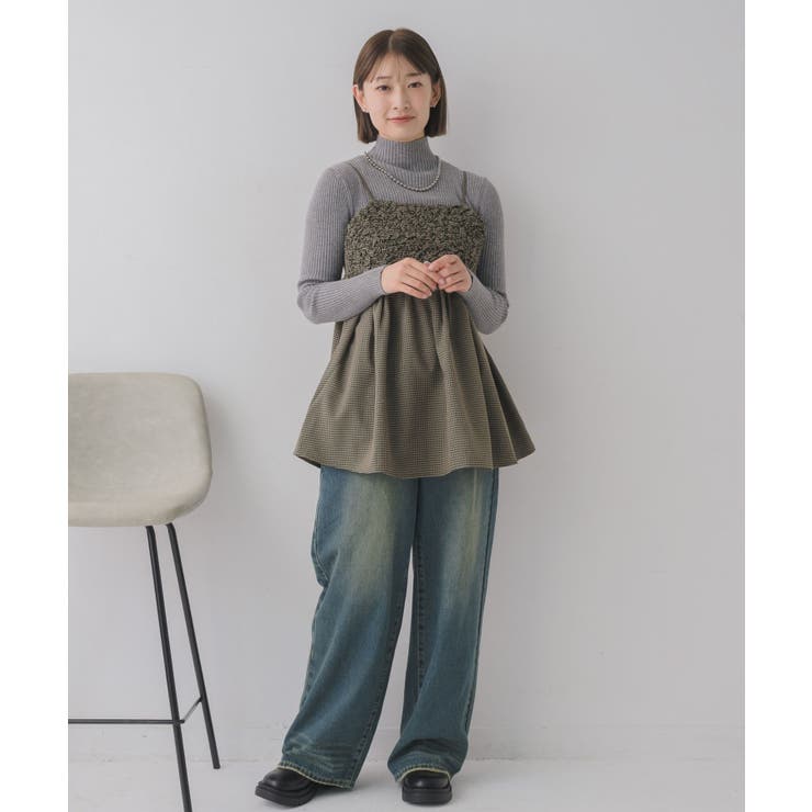 アソートチェックビスチェ | RETRO GIRL | 詳細画像10 