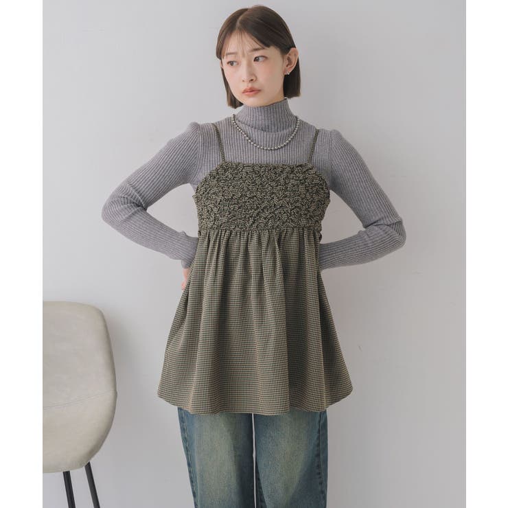 アソートチェックビスチェ | RETRO GIRL | 詳細画像14 