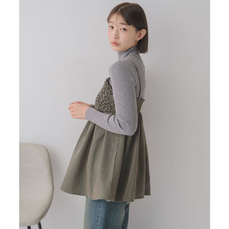 アソートチェックビスチェ | RETRO GIRL | 詳細画像17 