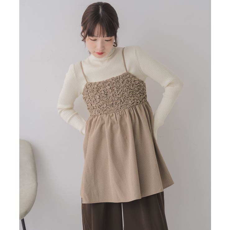 アソートチェックビスチェ | RETRO GIRL | 詳細画像6 