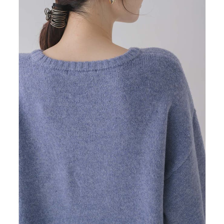 リボンヤーン刺繍ニット | RETRO GIRL | 詳細画像9 