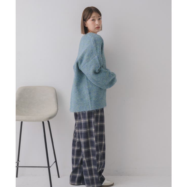 キーネック起毛ニット | RETRO GIRL | 詳細画像23 