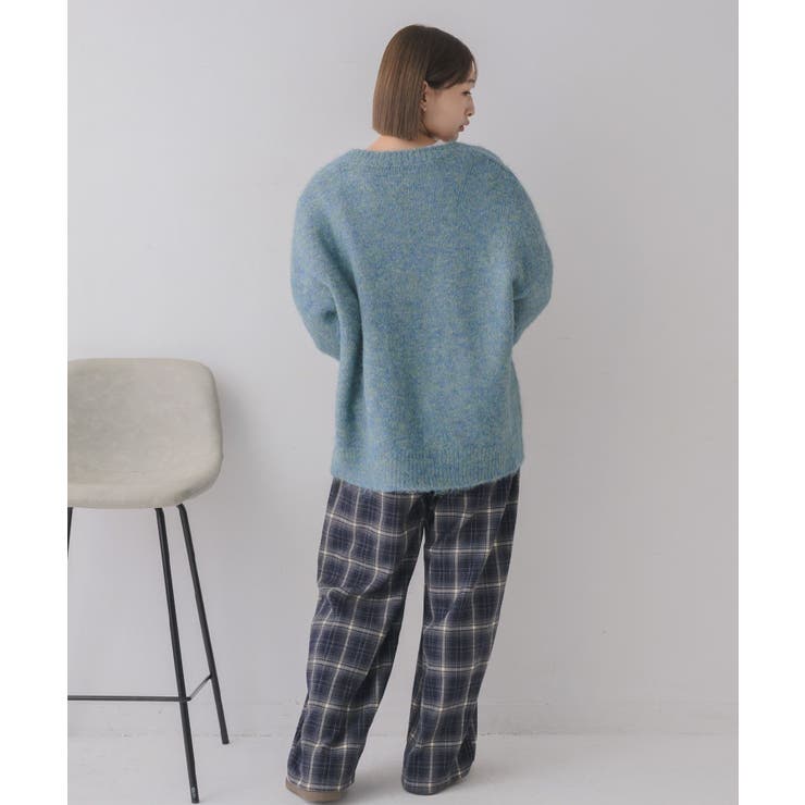 キーネック起毛ニット | RETRO GIRL | 詳細画像24 